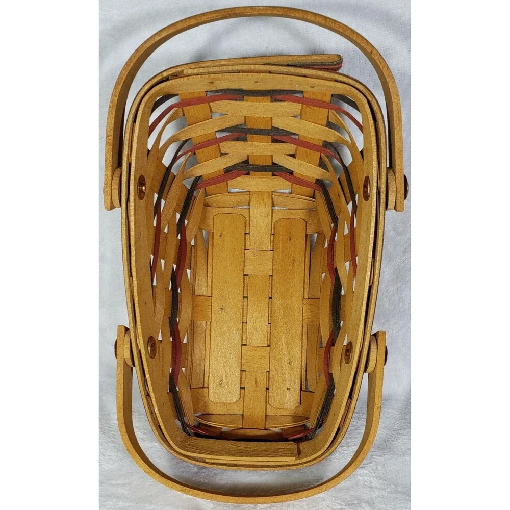 Longaberger 1996 All-American Summertime Basket: 18911 W/Liner, Dual Protector